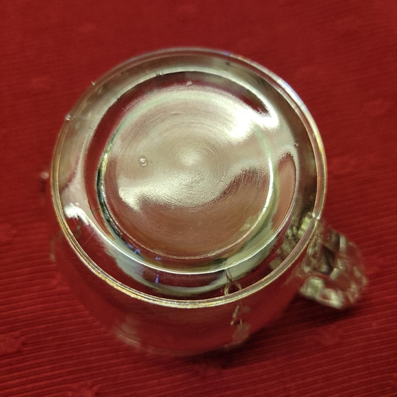 VTG Glass Creamer Syrup Honey Pitcher - Picture 5 of 7